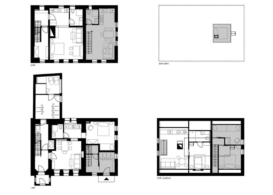 Apartmány VOLF - Boží Dar Bozi Dar Exterior foto